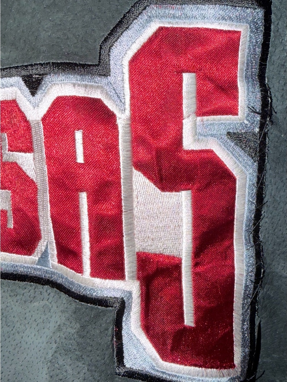 Vintage Essex Arkansas Razorbacks Suede Bomber Jacket XXL - Picture 3 of 11